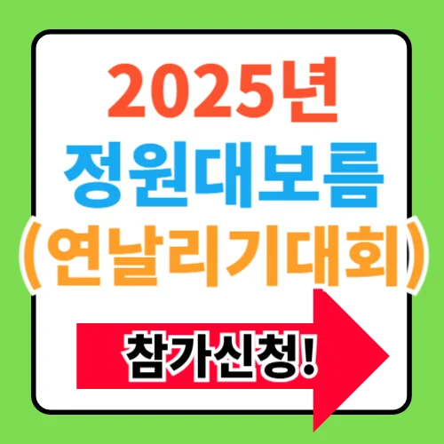 2025년 정월대보름 전국연날리기대회 참가신청 방법 2025년 정월대보름 전국연날리기대회 참가신청 방법