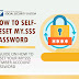 How To Self-Reset MY.SSS Password