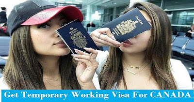 Temporary Working Visa for Canada 