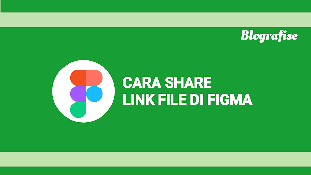 cara share link file di Figma