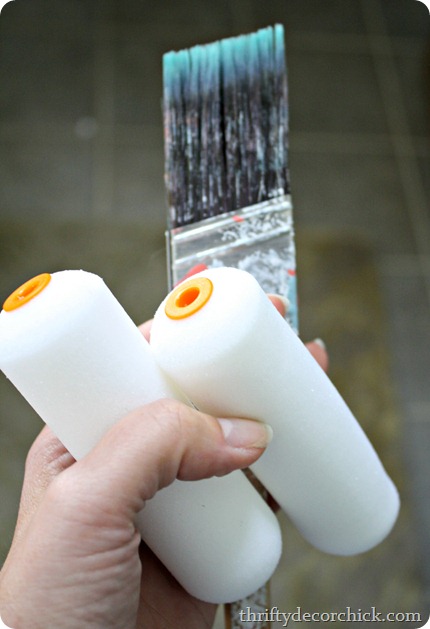 how to paint a door