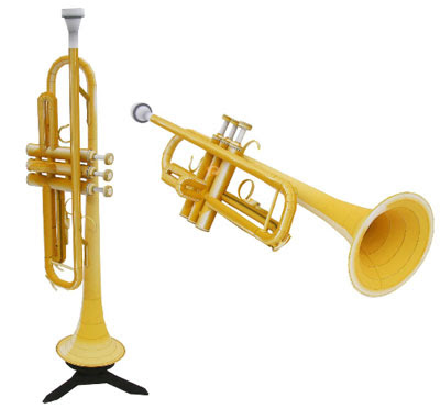 Trumpet Papercraft