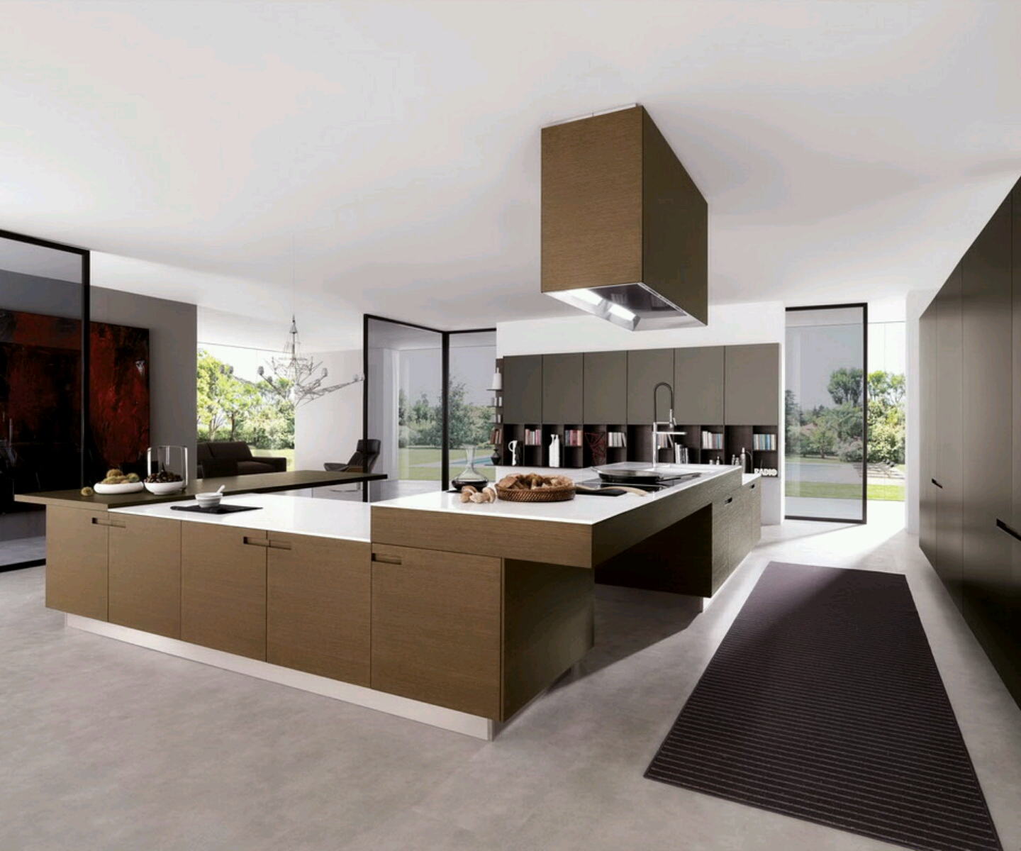 New home designs latest.: Modern kitchen cabinets designs ...