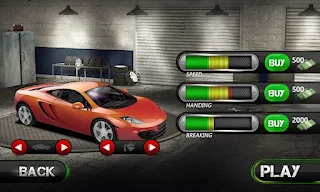 Screenshots of the Race the Traffic for Android tablet, phone.