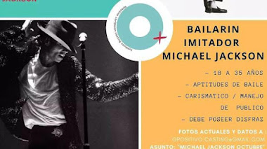 CASTING en SANTO DOMINGO: Se busca BAILARÍN, IMITADOR de MICHAEL JACKSON 