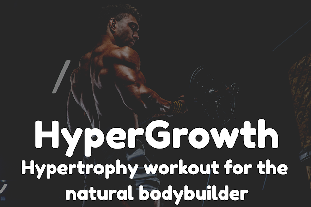 HyperGrowth workout split for natty lifter