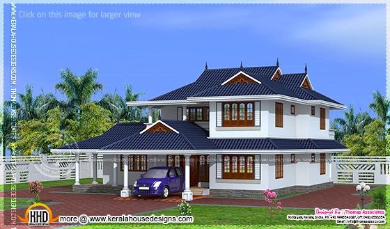 Kerala model house design