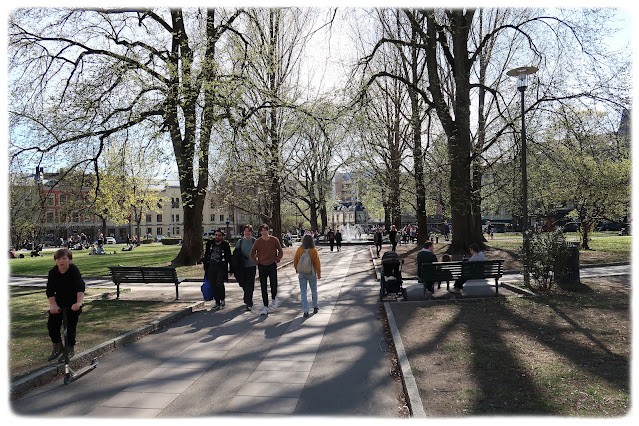 Olaf Ryes plass på Grünerløkka i Oslo.