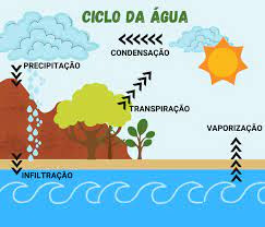 ciclo da água, água, importância da água, àgua no planeta, caminhos da água