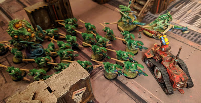 Warhammer 40k - 9th Edition - Chaos Space Marines Alpha Legion vs Tyranids Hive Fleet Jormungandr - 1000pts - Crusade - Incursion - Behind Enemy Lines