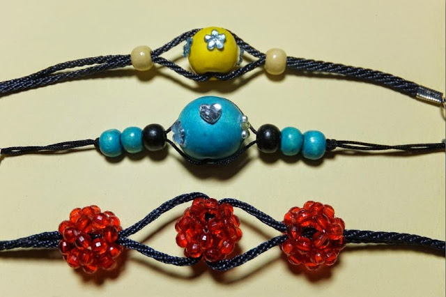 Pulseras con abalorios