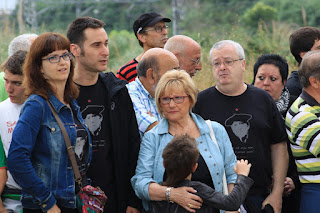 Homenaje a Periko Solabarría en el puente de Rontegi