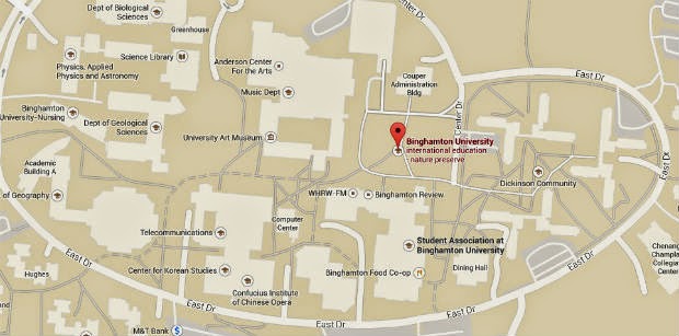 Location Binghamton State University