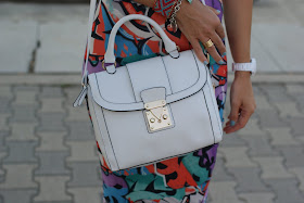 Asos white bag, borsa bianca, BVLGARI BZero ring, Fashion and Cookies