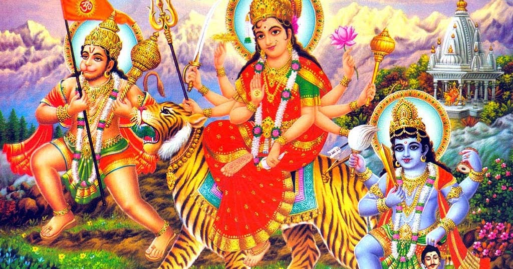 Durgaa-Mata-Wallpapers - All Hindu Gods wallpapers and ...