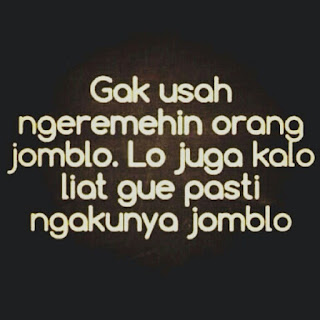 Gambar Foto DP BBM Jomblo Galau Sedih Lucu  Caption 