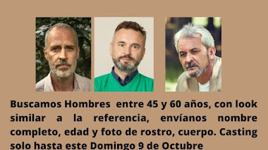 CASTING en CHILE: Se buscan HOMBRES de diferentes EDADES para SPOT PUBLICITARIO en SANTIAGO