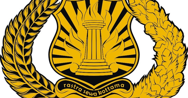 Logo POLRI Polisi Republik Indonesia vector cdr berwarna 