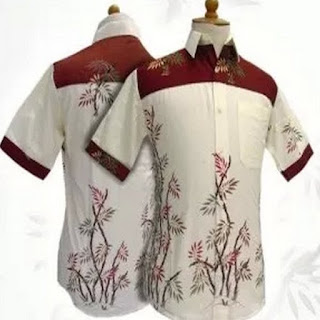 model baju batik kerja