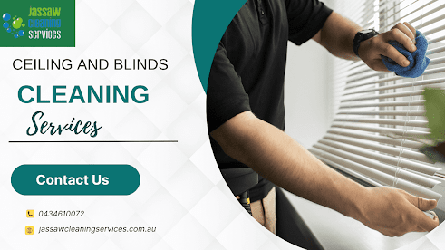 Ceiling and Blinds  Cleaning Service