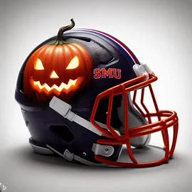 SMU Mustangs Halloween Concept Helmets