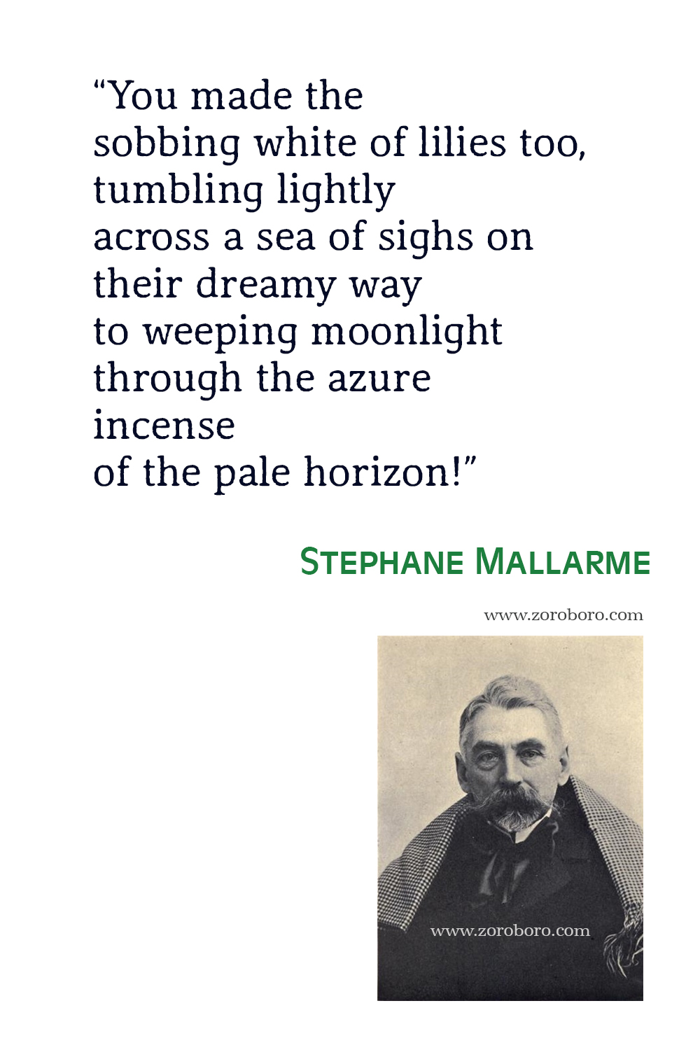 Stephane Mallarme Quotes, Poet, Stephane Mallarme Poetry, Stephane Mallarme Poems, Stéphane Mallarmé Books Quotes, Stéphane Mallarmé : Selected Poems.