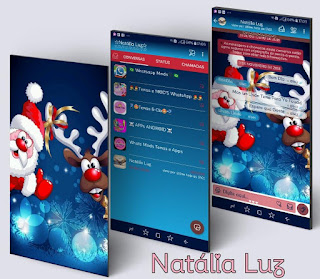 Join Telegram Channel For Latest Updates Santa Claus  Theme For YOWhatsApp & Fouad WhatsApp By Natalia Luz