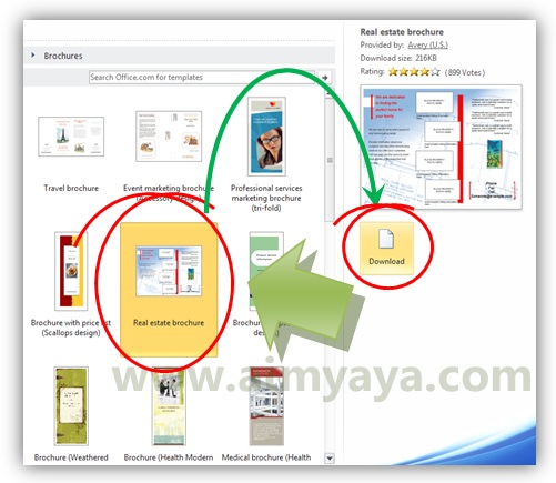 Brosur dan booklet sering kita gunakan sebagai salah satu alternatif cara pemasaran  Cara Membuat Brosur & Booklet Menggunakan Ms Word 2010