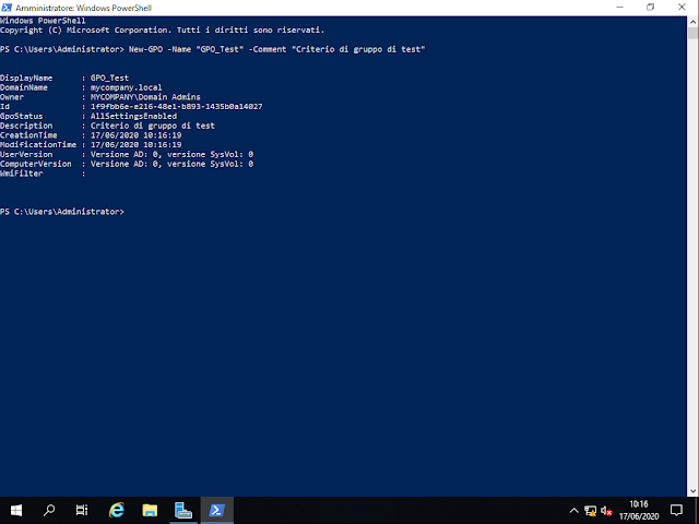 PowerShell, New-GPO