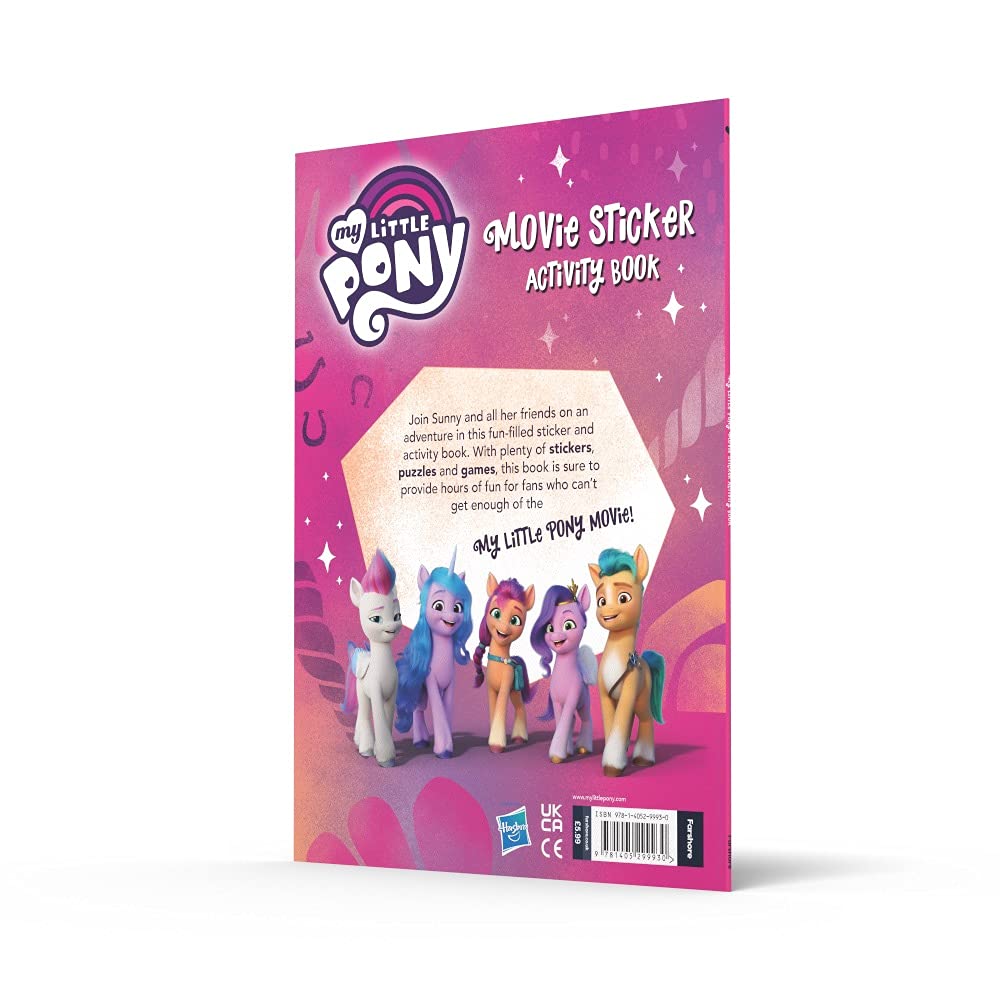 My Little Pony Movie Sticker Activity Book G5 Movie