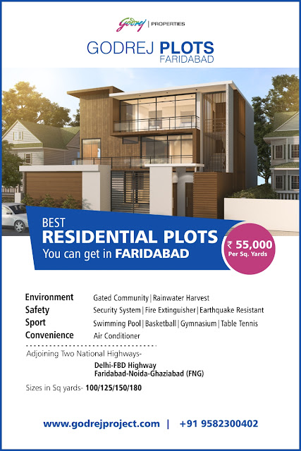 Godrej plots in Faridabad