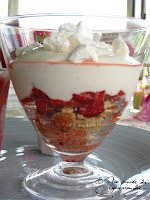 fraise glace trifle tagada brochette sauce chocolat meringue