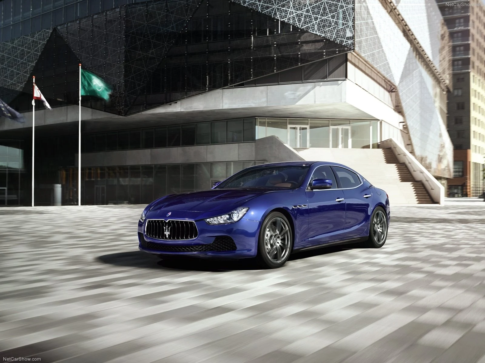 Hình ảnh siêu xe Maserati Ghibli 2014 & nội ngoại thất