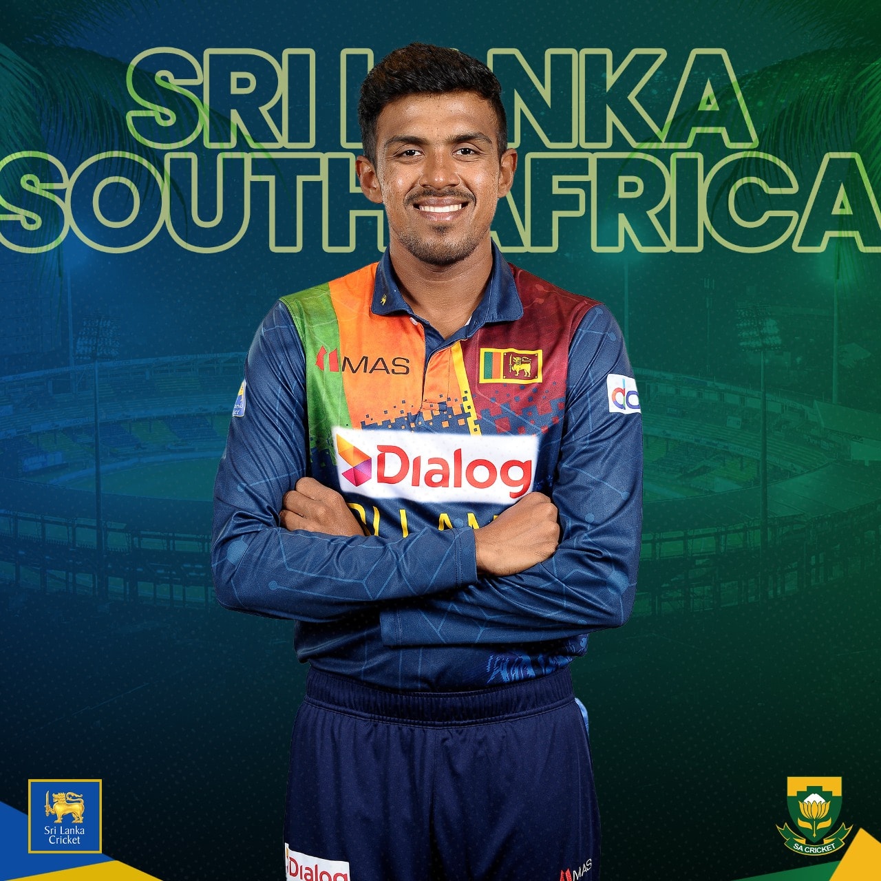 Here's Srilankan squad for the T20I series vs south Africa