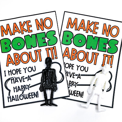 Classroom Halloween Party and Classroom Halloween Decorations for the story Bone Soup!  Halloween activities, Bone Soup recipes, and Halloween Kids' Drinks are all included!  Students will read the story, complete a Halloween directed drawing, create a Halloween trick or treat bag, and play Halloween BINGO!  Halloween gift tags are also included!