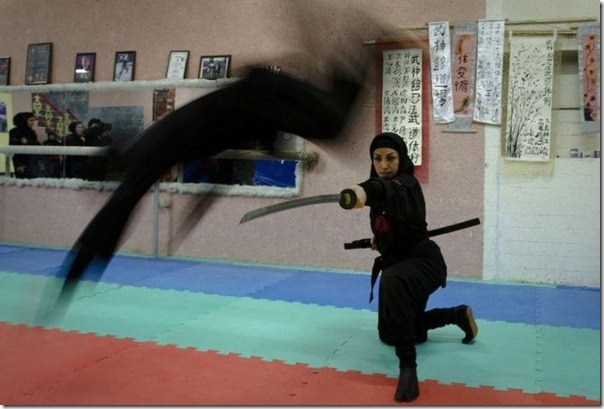 Mulheres iraquianas ninjas (1)