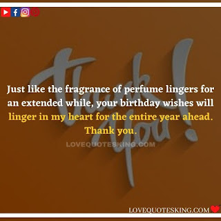 Thank you quotes for birthday wishes | Thank You Messages for Birthdays | Thank you messages for birthdays | Birthday thanks message