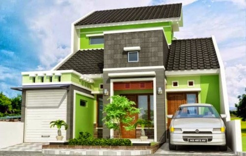 Contoh Desain Gambar Rumah Minimalis Type 36