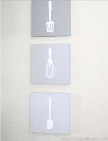 Kitchen Wall Art Ideas, rounded up at Serenity Now