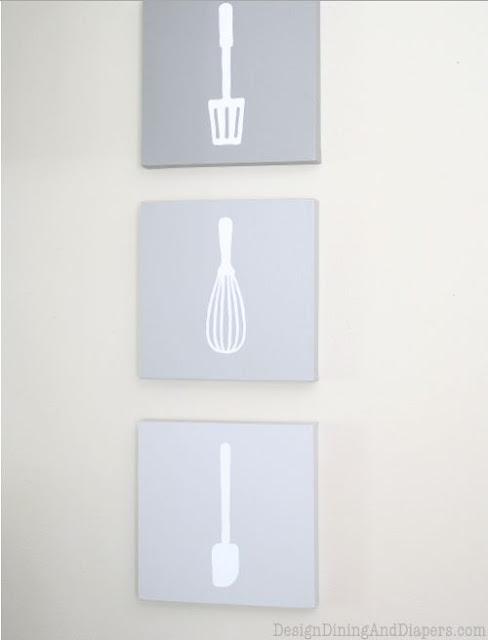 Kitchen Wall Art Ideas, rounded up at Serenity Now