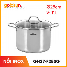 Goldsun Nồi luộc gà inox GH27-F28SG - Nồi cao cấp, an toàn cho sức khỏe