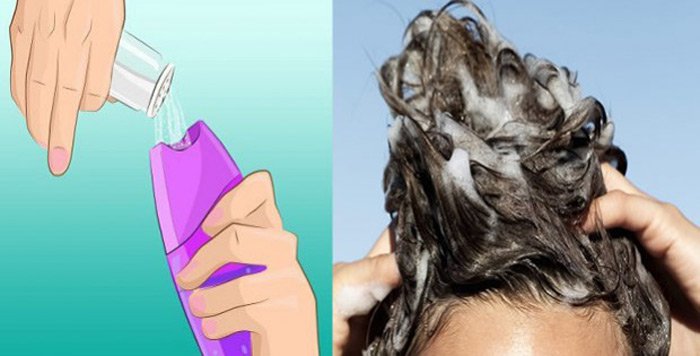 Put Salt In Your Shampoo. This Trick Solves One Of The Biggest Hair Problems