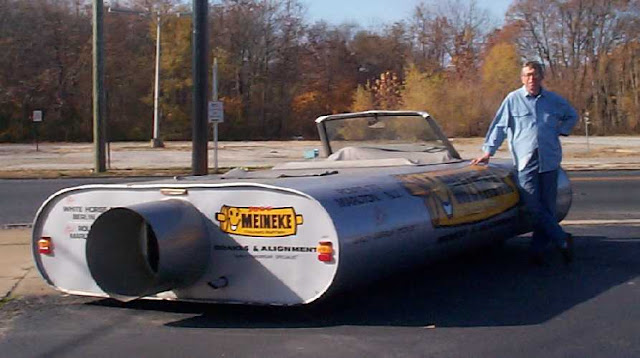 Meineke Muffler Mobile Art Car