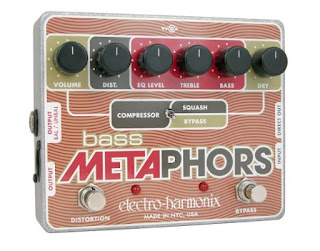 Electro-Harmonix Bass Metaphors CompressionDistortion Pedal