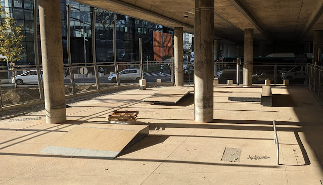 skatepark puteau paris la défense