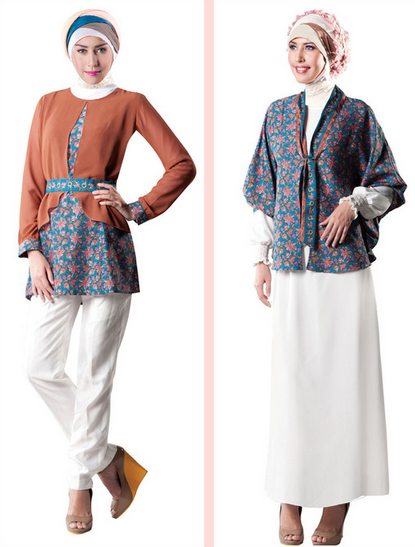 Model Busana Muslim Wanita Simple tapi Modern Terbaru 2015