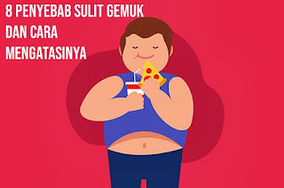 Cara mengatasi sulit gemuk