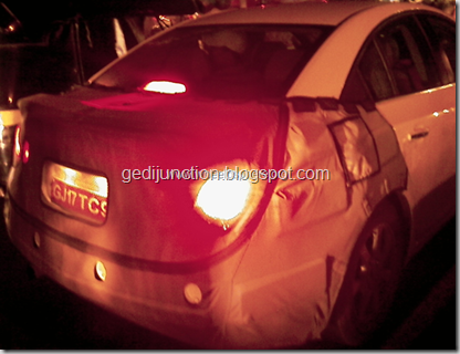 chevrolet cruze 2010 spy pics india