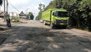 Jalan Nasional Ruas Baturaja - Martapura Rusak parah, BBPJN Sumsel Abaikan SE Dirjen Binamarga