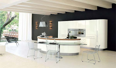 Concept of modern kitchen design arrangement 3